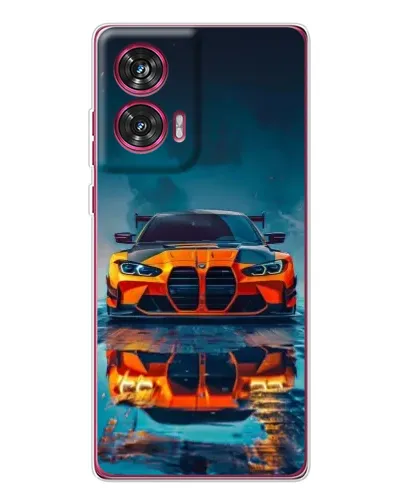 Чехол для Motorola Edge 50 Fusion с картинкой «BMW — золотая эмблема» Чехол для Motorola Edge 50 Fusion с картинкой «BMW — золотая эмблема»