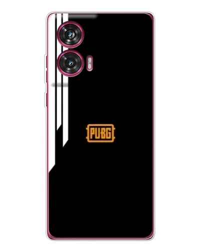 Чехол для Motorola Edge 50 Fusion с картинкой «PUBG — вертикальные линии» Чехол для Motorola Edge 50 Fusion с картинкой «PUBG — вертикальные линии»