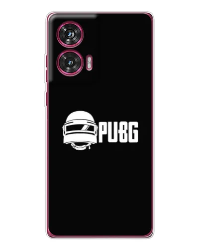 Чехол для Motorola Edge 50 Fusion с картинкой «PUBG — классический лого» Чехол для Motorola Edge 50 Fusion с картинкой «PUBG — классический лого»
