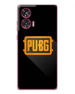 Чехол для Motorola Edge 50 Fusion с картинкой «PUBG — рамка лого» Чехол для Motorola Edge 50 Fusion с картинкой «PUBG — рамка лого»