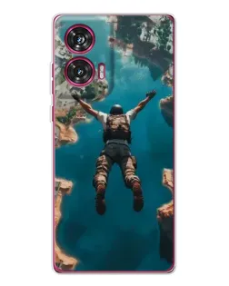 Чехол для Motorola Edge 50 Fusion с картинкой «PUBG — свободное падение» Чехол для Motorola Edge 50 Fusion с картинкой «PUBG — свободное падение»