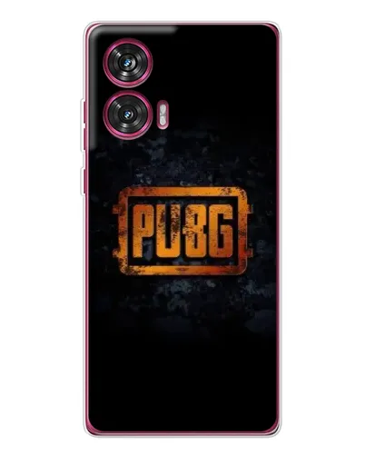 Чехол для Motorola Edge 50 Fusion с картинкой «PUBG — золотой логотип» Чехол для Motorola Edge 50 Fusion с картинкой «PUBG — золотой логотип»