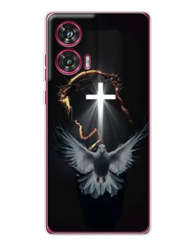 Чехол для Motorola Edge 50 Fusion с картинкой «Голубь и Свет» Чехол для Motorola Edge 50 Fusion с картинкой «Голубь и Свет»