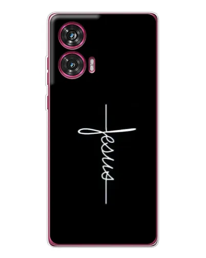 Чехол для Motorola Edge 50 Fusion с картинкой «Тонкая линия веры» Чехол для Motorola Edge 50 Fusion с картинкой «Тонкая линия веры»