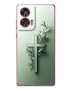 Чехол для Motorola Edge 50 Fusion с картинкой «Оливковая ветвь»