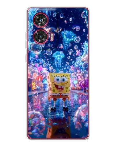 Чехол для Motorola Edge 50 Fusion с картинкой «Неоновый океан»