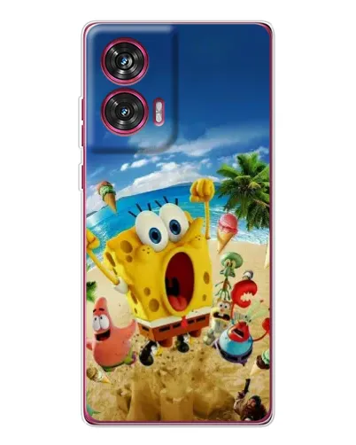 Чехол для Motorola Edge 50 Fusion с картинкой «Развлечения на пляже»
