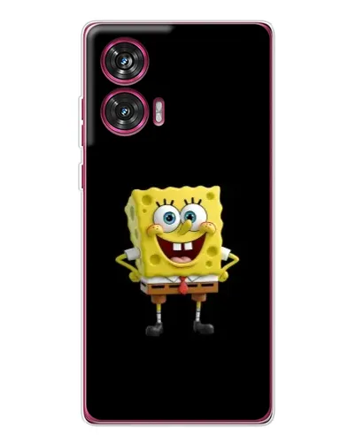 Чехол для Motorola Edge 50 Fusion с картинкой «Классический Губка Боб»