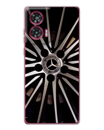Чехол для Motorola Edge 50 Fusion с картинкой «Диск Mercedes»