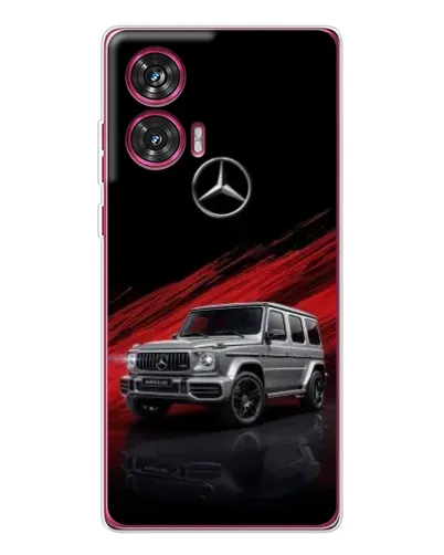 Чехол для Motorola Edge 50 Fusion с картинкой «Mercedes G-Class красный»