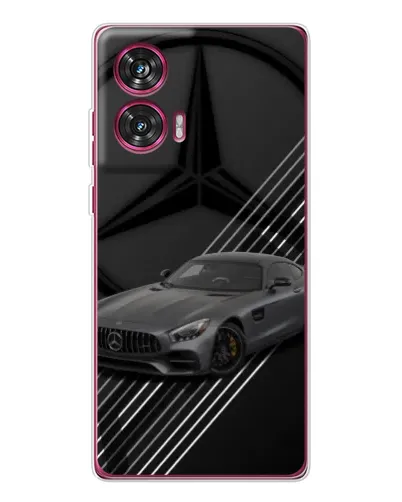 Чехол для Motorola Edge 50 Fusion с картинкой «Mercedes AMG — графика»