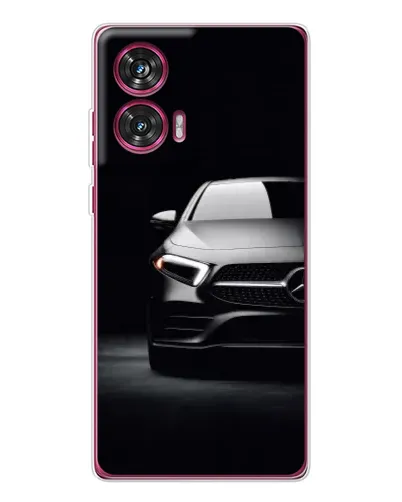 Чехол для Motorola Edge 50 Fusion с картинкой «Свет фар Mercedes»