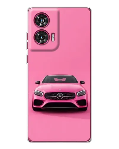 Чехол для Motorola Edge 50 Fusion с картинкой «Розовый Mercedes AMG» Чехол для Motorola Edge 50 Fusion с картинкой «Розовый Mercedes AMG»