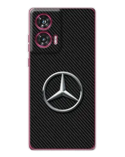 Чехол для Motorola Edge 50 Fusion с картинкой «Карбоновый Mercedes стиль»