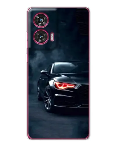 Чехол для Motorola Edge 50 Fusion с картинкой «Audi — хищный взгляд»