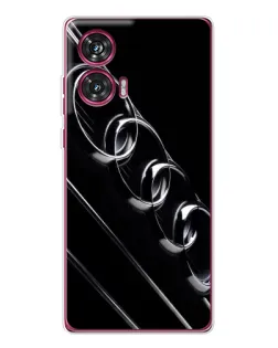 Чехол для Motorola Edge 50 Fusion с картинкой «Audi — абстрактные кольца» Чехол для Motorola Edge 50 Fusion с картинкой «Audi — абстрактные кольца»