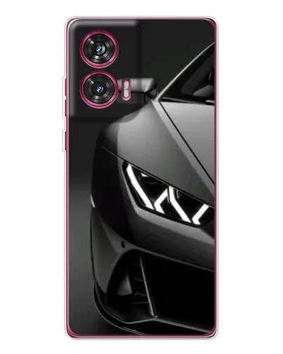 Чехол для Motorola Edge 50 Fusion с картинкой «Lamborghini фары детализация»