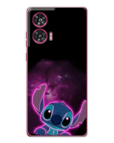 Чехол для Motorola Edge 50 Fusion с картинкой «Неоновый Stitch» Чехол для Motorola Edge 50 Fusion с картинкой «Неоновый Stitch»