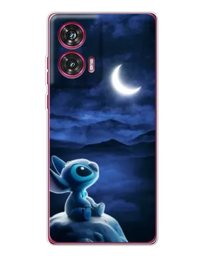 Чехол для Motorola Edge 50 Fusion с картинкой «Лунная ночь Стича» Чехол для Motorola Edge 50 Fusion с картинкой «Лунная ночь Стича»