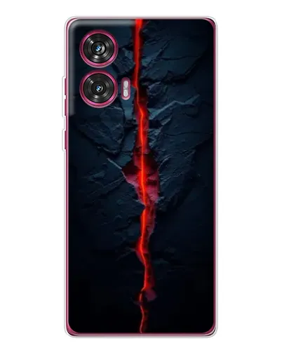 Чехол для Motorola Edge 50 Fusion с картинкой «Kрасная лавовая трещина» Чехол для Motorola Edge 50 Fusion с картинкой «Kрасная лавовая трещина»