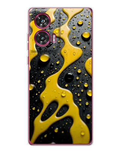 Чехол для Motorola Edge 50 Fusion с картинкой «Жидкое желтое золото» Чехол для Motorola Edge 50 Fusion с картинкой «Жидкое желтое золото»