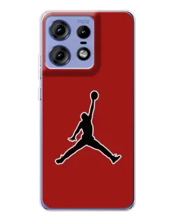 Чехол для Motorola Edge 50 Pro с картинкой «Jordan Red Back» Чехол для Motorola Edge 50 Pro с картинкой «Jordan Red Back»