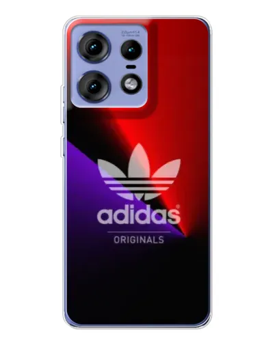 Чехол для Motorola Edge 50 Pro с картинкой «Adidas Red Neon» Чехол для Motorola Edge 50 Pro с картинкой «Adidas Red Neon»