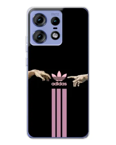 Чехол для Motorola Edge 50 Pro с картинкой «Adidas Hands» Чехол для Motorola Edge 50 Pro с картинкой «Adidas Hands»