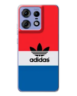 Чехол для Motorola Edge 50 Pro с картинкой «Ретро блоки Adidas» Чехол для Motorola Edge 50 Pro с картинкой «Ретро блоки Adidas»