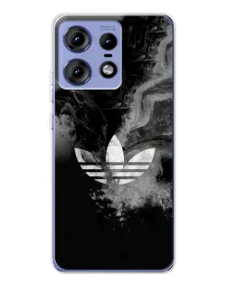 Чехол для Motorola Edge 50 Pro с картинкой «Абстрактный дым Adidas» Чехол для Motorola Edge 50 Pro с картинкой «Абстрактный дым Adidas»
