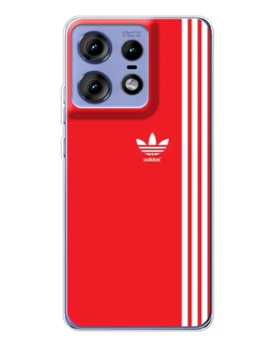Чехол для Motorola Edge 50 Pro с картинкой «Красный минимализм Adidas» Чехол для Motorola Edge 50 Pro с картинкой «Красный минимализм Adidas»