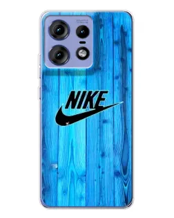 Чехол для Motorola Edge 50 Pro с картинкой «Голубое дерево Nike»