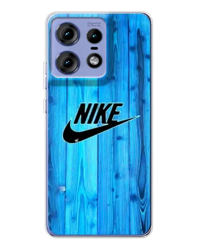 Чехол для Motorola Edge 50 Pro с картинкой «Голубое дерево Nike»