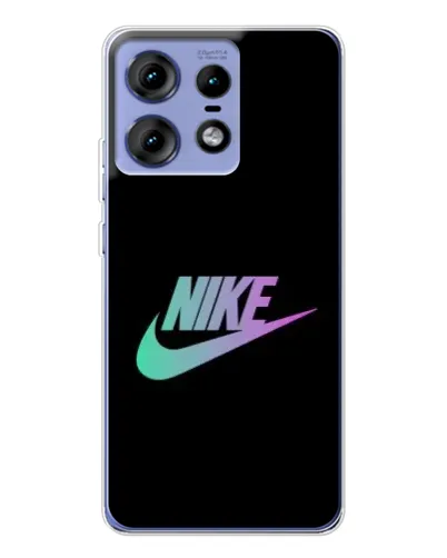 Чехол для Motorola Edge 50 Pro с картинкой «Nike — городская ночь»