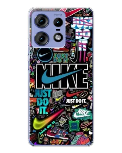 Чехол для Motorola Edge 50 Pro с картинкой «Яркий коллаж Nike» Чехол для Motorola Edge 50 Pro с картинкой «Яркий коллаж Nike»