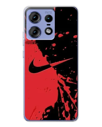 Чехол для Motorola Edge 50 Pro с картинкой «Красные брызги Nike» Чехол для Motorola Edge 50 Pro с картинкой «Красные брызги Nike»