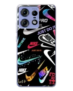 Чехол для Motorola Edge 50 Pro с картинкой «Nike — роскошь»