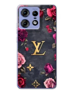 Чехол для Motorola Edge 50 Pro с картинкой «Цветочный Louis Vuitton» Чехол для Motorola Edge 50 Pro с картинкой «Цветочный Louis Vuitton»