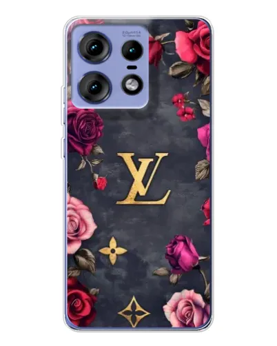 Чехол для Motorola Edge 50 Pro с картинкой «Цветочный Louis Vuitton» Чехол для Motorola Edge 50 Pro с картинкой «Цветочный Louis Vuitton»