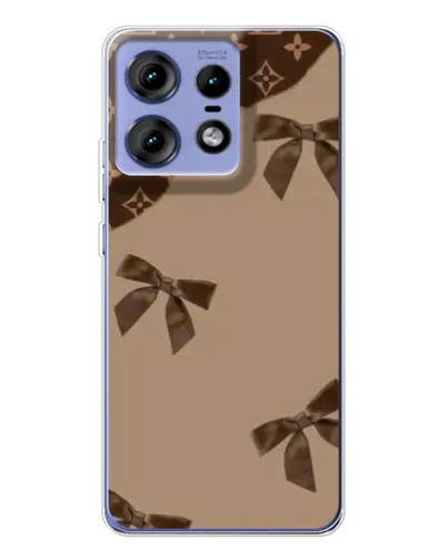 Чехол для Motorola Edge 50 Pro с картинкой «LV — кофейный атлас» Чехол для Motorola Edge 50 Pro с картинкой «LV — кофейный атлас»