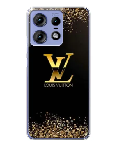Чехол для Motorola Edge 50 Pro с картинкой «LV — золотые искры» Чехол для Motorola Edge 50 Pro с картинкой «LV — золотые искры»