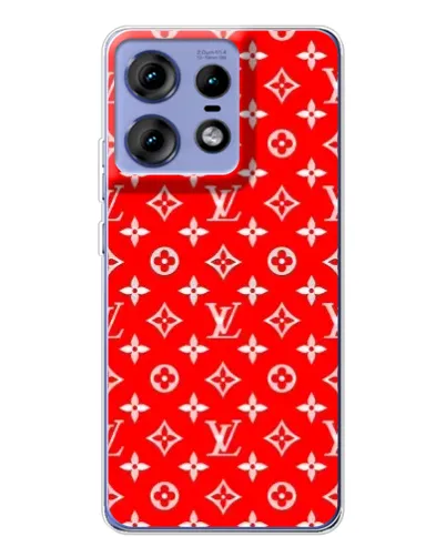 Чехол для Motorola Edge 50 Pro с картинкой «Яркий паттерн LV» Чехол для Motorola Edge 50 Pro с картинкой «Яркий паттерн LV»