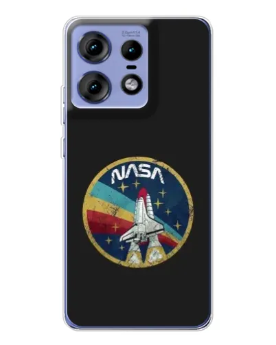 Чехол для Motorola Edge 50 Pro с картинкой «NASA — эмблема миссии» Чехол для Motorola Edge 50 Pro с картинкой «NASA — эмблема миссии»