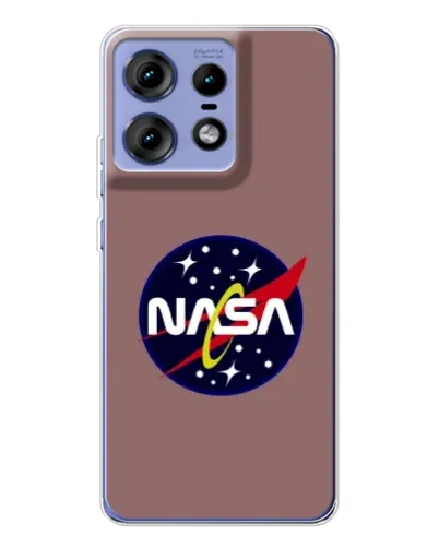 Чехол для Motorola Edge 50 Pro с картинкой «NASA — ретро космос» Чехол для Motorola Edge 50 Pro с картинкой «NASA — ретро космос»