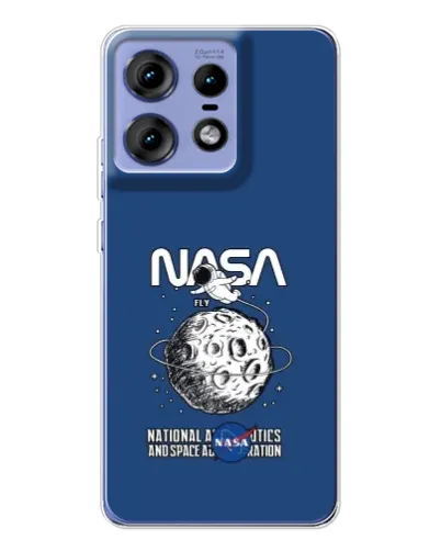 Чехол для Motorola Edge 50 Pro с картинкой «NASA — лунная миссия» Чехол для Motorola Edge 50 Pro с картинкой «NASA — лунная миссия»
