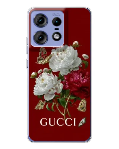 Чехол для Motorola Edge 50 Pro с картинкой «Gucci —  сад»