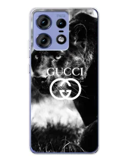 Чехол для Motorola Edge 50 Pro с картинкой «Gucci — дикая природа»