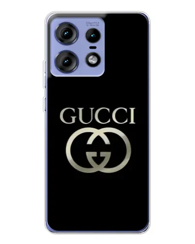 Чехол для Motorola Edge 50 Pro с картинкой «Gucci — золото на черном» Чехол для Motorola Edge 50 Pro с картинкой «Gucci — золото на черном»