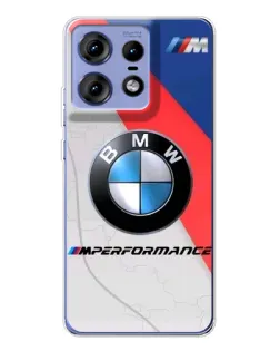 Чехол для Motorola Edge 50 Pro с картинкой «BMW Performance стиль»
