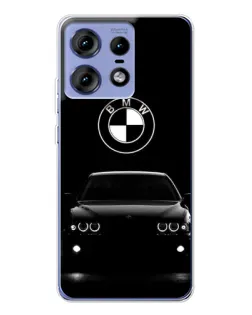 Чехол для Motorola Edge 50 Pro с картинкой «BMW — взгляд из темноты» Чехол для Motorola Edge 50 Pro с картинкой «BMW — взгляд из темноты»